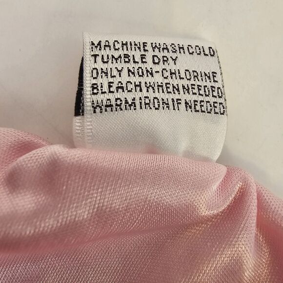 Cozee Corner Women's Robe Gown Set Pink Floral Sz Large Lightweight Comfort F101 - Picture 8 of 10